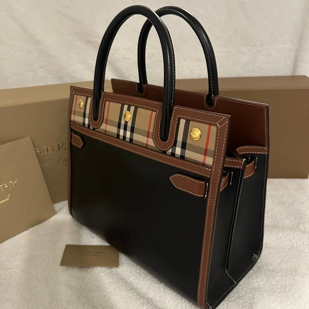 Burberry Tote/shoulder crossbody - Picture 2 of 16